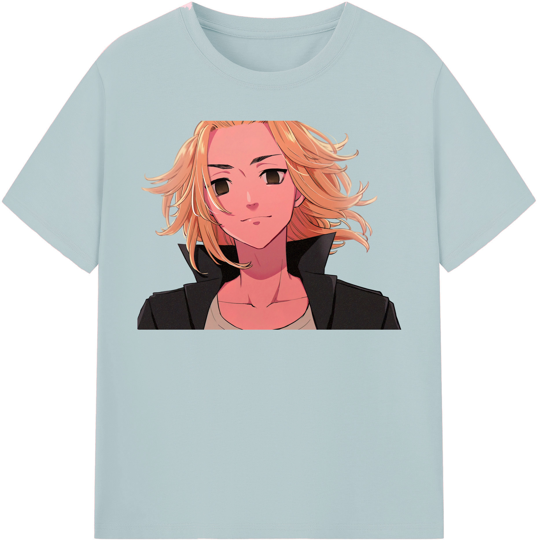 （画像用） 東京リベンジャーズ Tokyo Revengers 綿100％半袖Tシャツ（フロントプリント）